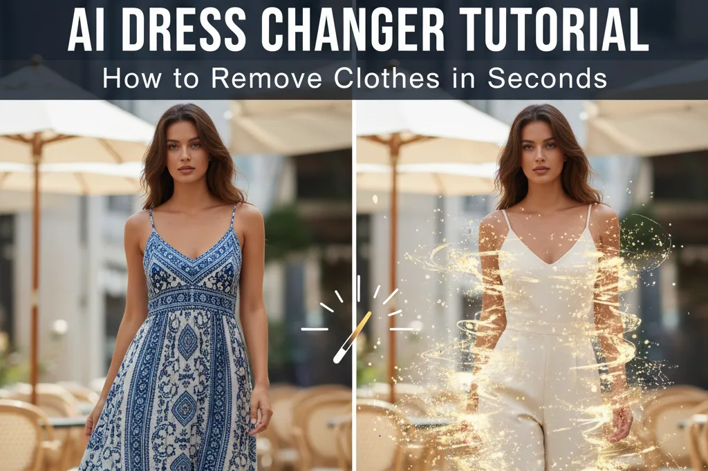 AI Dress Changer Tutorial: How to Remove Clothes in Seconds